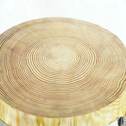 Premium Round Wooden Cutting Board for Culinary Professionals and Home Chefs - Très Elite