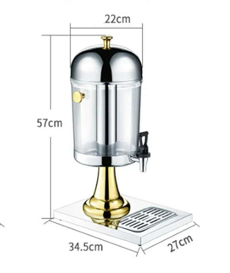 Premium Self-Serve Stainless Steel Cold Drink Dispenser for Events - Très Elite