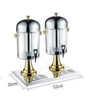 Premium Self-Serve Stainless Steel Cold Drink Dispenser for Events - Très Elite