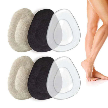 Premium Silicone Gel Forefoot Cushions - High Heel Pain Relief & Anti-Slip Inserts for Plantar Fasciitis Support - Très Elite