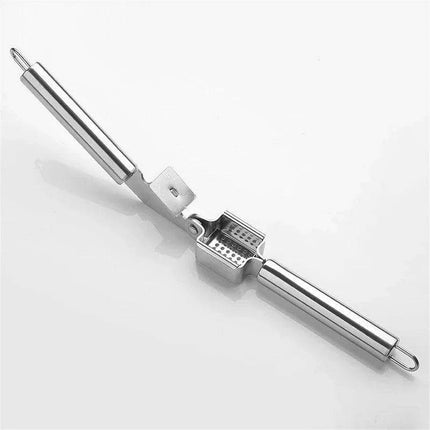 Premium Stainless Steel Garlic Press and Vegetable Dicer Set for Quick Meal Preparation - Très Elite