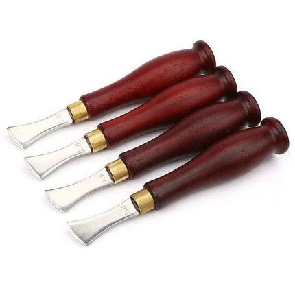 Premium Stainless Steel Leathercraft Tool Kit with Precision Edge and Wire Embedding Feature - Très Elite