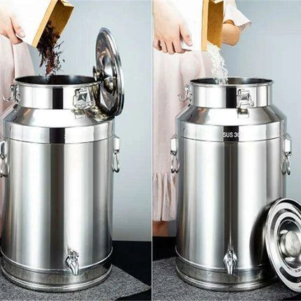 Premium Stainless Steel Liquid and Oil Storage Barrel Seal - Très Elite
