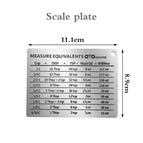 1 PCS  Scale plate