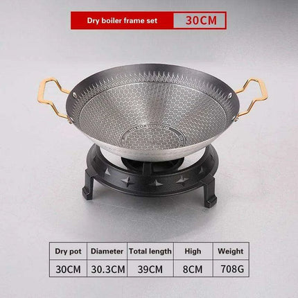 Premium Stainless Steel Non-Stick Hot Pot Cookware Collection for Culinary Enthusiasts - Très Elite