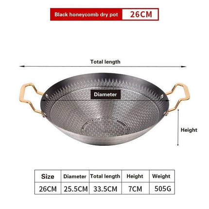 Premium Stainless Steel Non-Stick Hot Pot Cookware Collection for Culinary Enthusiasts - Très Elite