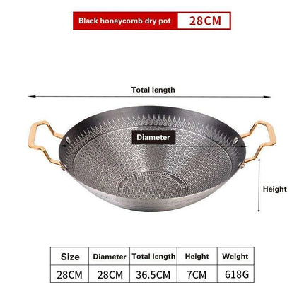 Premium Stainless Steel Non-Stick Hot Pot Cookware Collection for Culinary Enthusiasts - Très Elite