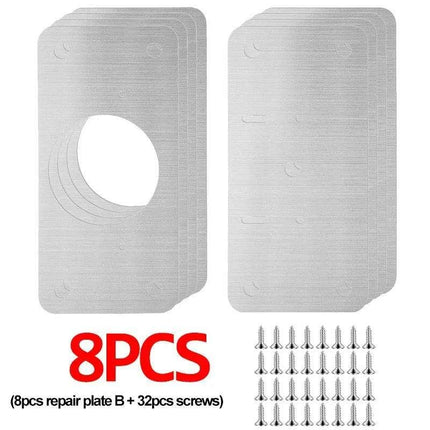 Premium Stainless Steel Silver Hinge Repair Solution for Furniture and Cabinet Revitalization..