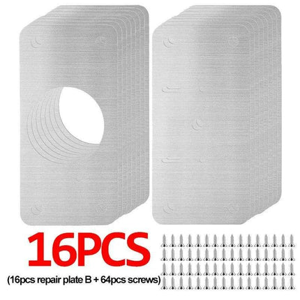 Premium Stainless Steel Silver Hinge Repair Solution for Furniture and Cabinet Revitalization..