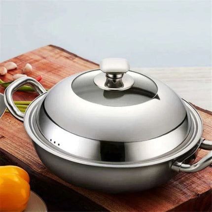Premium Universal Stainless Steel Lid for Enhanced Cooking Performance - Très Elite