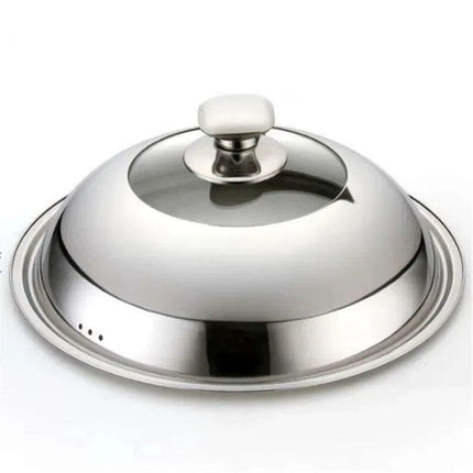 Premium Universal Stainless Steel Lid for Enhanced Cooking Performance - Très Elite