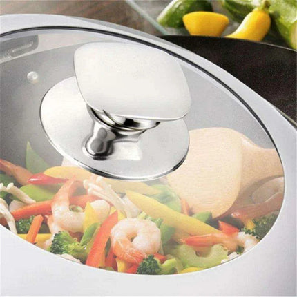 Premium Universal Stainless Steel Lid for Enhanced Cooking Performance - Très Elite