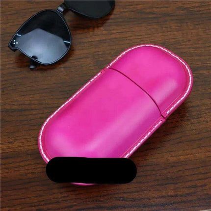 Premium Vintage Leather Eyewear Case: Your Ultimate Travel Accessory - Très Elite