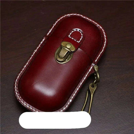 Premium Vintage Leather Eyewear Case: Your Ultimate Travel Accessory - Très Elite
