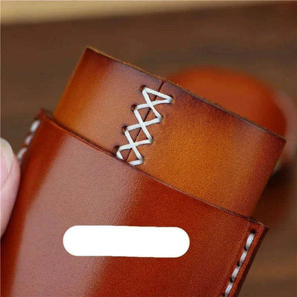 Premium Vintage Leather Eyewear Case: Your Ultimate Travel Accessory - Très Elite