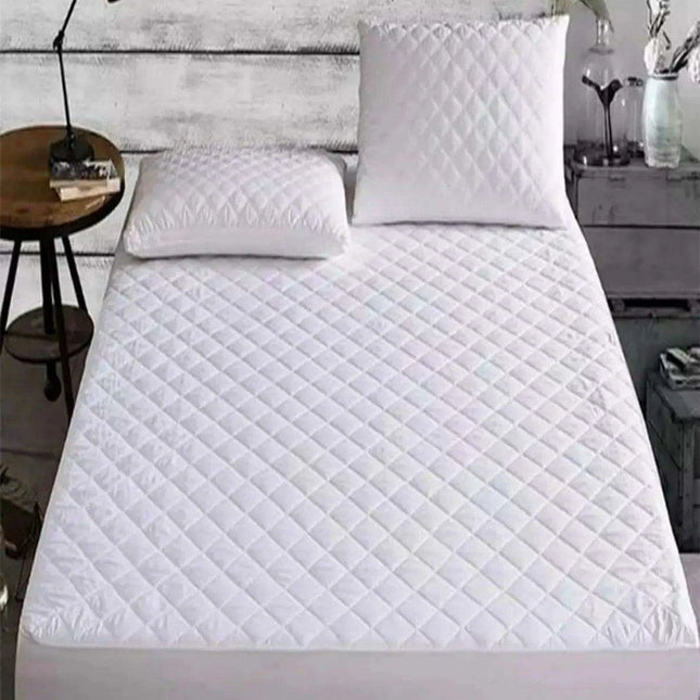 Premium Waterproof Turkish Cotton Mattress Protector - Ultimate Sleep Shield