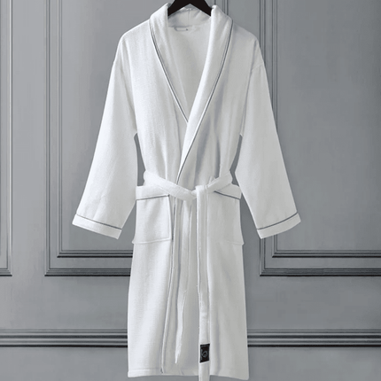 Serene Comfort: Exquisite Yukata-Inspired Winter Cotton Bathrobe for Ultimate Relaxation