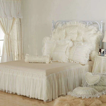 Princess Lace Floral Luxury Bedding Collection - Très Elite