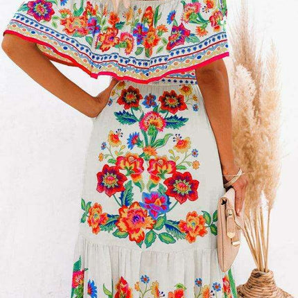 Printed One-Shoulder Dress for Fashion-Forward Affairs - Très Elite