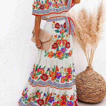 Printed One-Shoulder Dress for Fashion-Forward Affairs - Très Elite