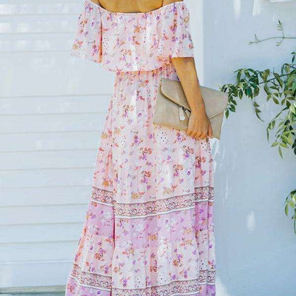 Printed One-Shoulder Dress for Fashion-Forward Affairs - Très Elite