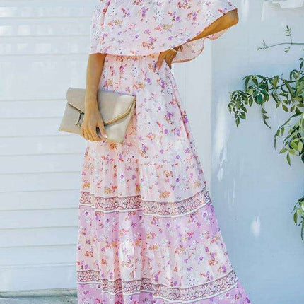 Printed One-Shoulder Dress for Fashion-Forward Affairs - Très Elite