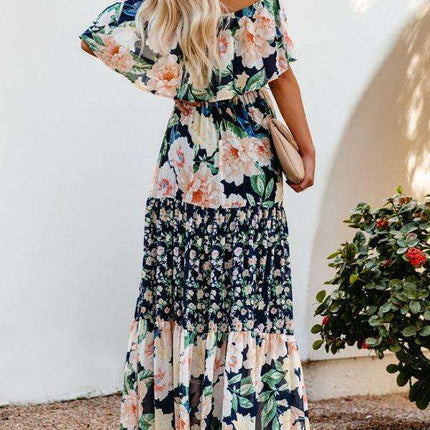 Printed One-Shoulder Dress for Fashion-Forward Affairs - Très Elite