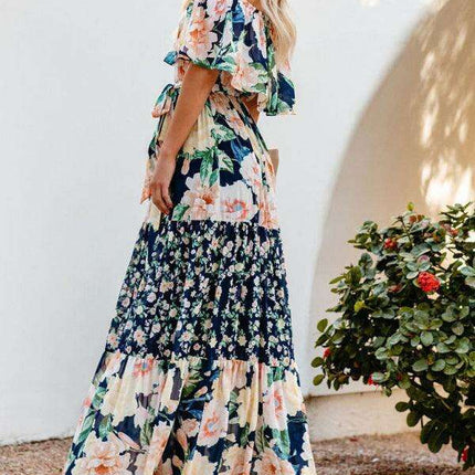 Printed One-Shoulder Dress for Fashion-Forward Affairs - Très Elite