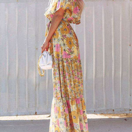 Printed One-Shoulder Dress for Fashion-Forward Affairs - Très Elite