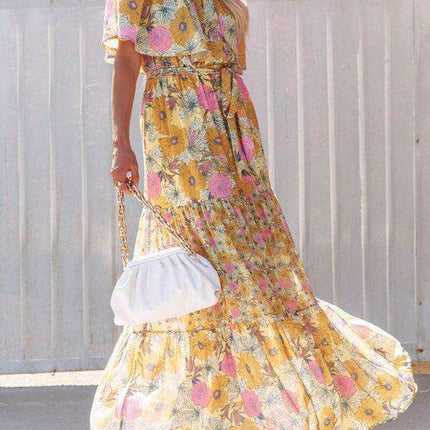 Printed One-Shoulder Dress for Fashion-Forward Affairs - Très Elite