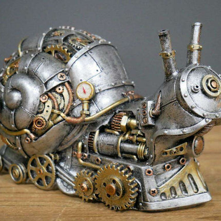 Punk Dog Resin Mechanical Sculpture - Unique Punk Vibe Animal Ornament - Très Elite