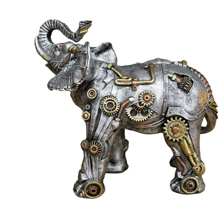 Punk Dog Resin Mechanical Sculpture - Unique Punk Vibe Animal Ornament - Très Elite