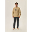 beige / M