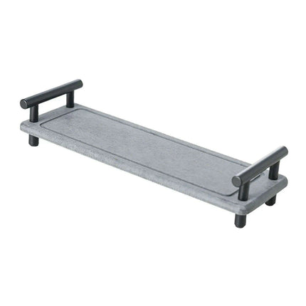Quick Dry Stainless Steel Bathroom Sink Organizer with Soap and Sponge Holder - Très Elite