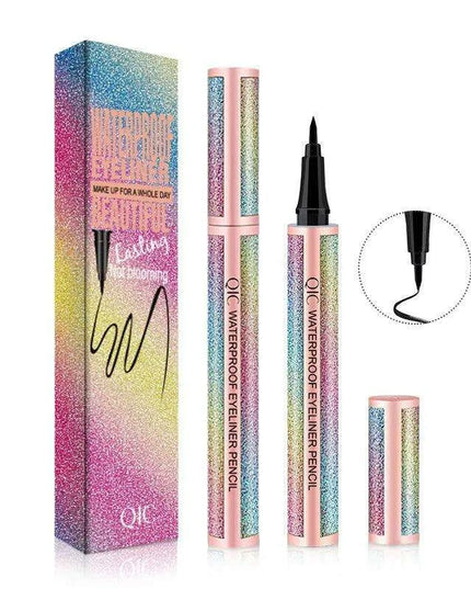 Sleek Noir Waterproof Eyeliner - Effortless Sophistication for All-Day Glamour