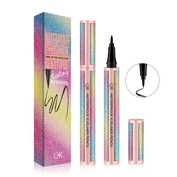 Sleek Noir Waterproof Eyeliner - Effortless Sophistication for All-Day Glamour