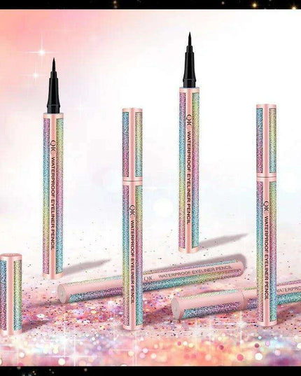 Sleek Noir Waterproof Eyeliner - Effortless Sophistication for All-Day Glamour