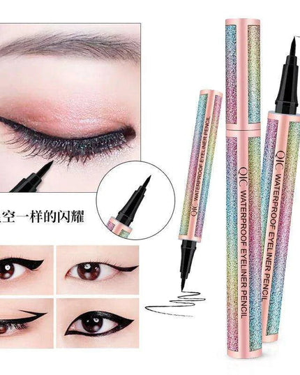 Sleek Noir Waterproof Eyeliner - Effortless Sophistication for All-Day Glamour