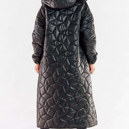 Quilted Hooded Coat with Enhanced Mobility Design - Très Elite