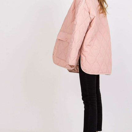Quilted Parisian Jacket With Press Studs for Women Chic - Très Elite