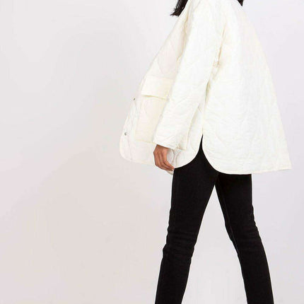 Quilted Parisian Jacket With Press Studs for Women Chic - Très Elite