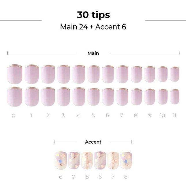 Radiant Blue Dream Nail Art Kit: Effortless Glam with Dashing Diva Magic Press Designs