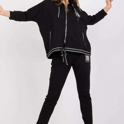 Radiant Comfort Women's Cotton Lounge Set with Hoodie and Pants - Très Elite