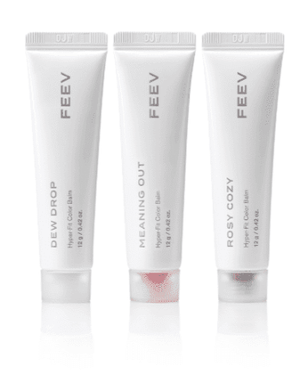 Radiant Glow Hydration Lip Balm Set - 3 Shades for Nourished Lips - 12g - Très Elite