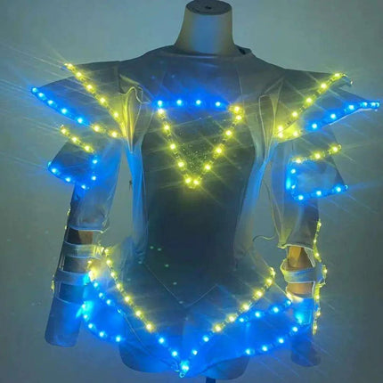 Radiant Glow LED Performance Leotard - Dazzling Dancewear - Très Elite
