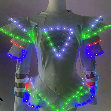Radiant Glow LED Performance Leotard - Dazzling Dancewear - Très Elite
