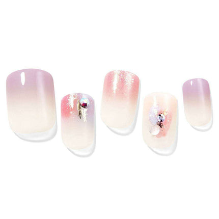 Radiant Horizon Gel Nail Kit - Achieve Stunning Salon-Quality Nails with Mesmerizing #Before Sunset Designs - Très Elite