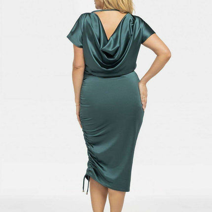 Radiant Nighttime Charm Plus Size Dress - Très Elite