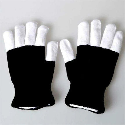 Radiant Rhythm Gloves: Illuminate Your Dance Floor Experience - Très Elite