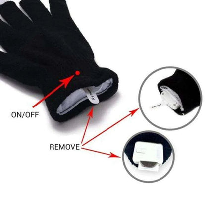 Radiant Rhythm Gloves: Illuminate Your Dance Floor Experience - Très Elite